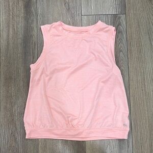 DSG Soft Orange Casual Tank Top | girls size 14